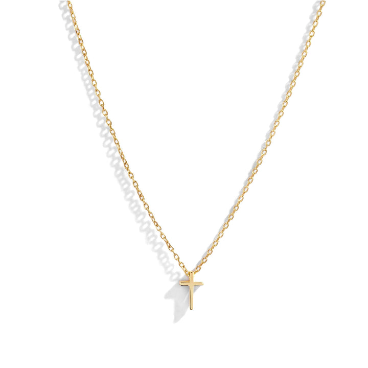 Plain Cross Necklace-Embark Fine Jewelry