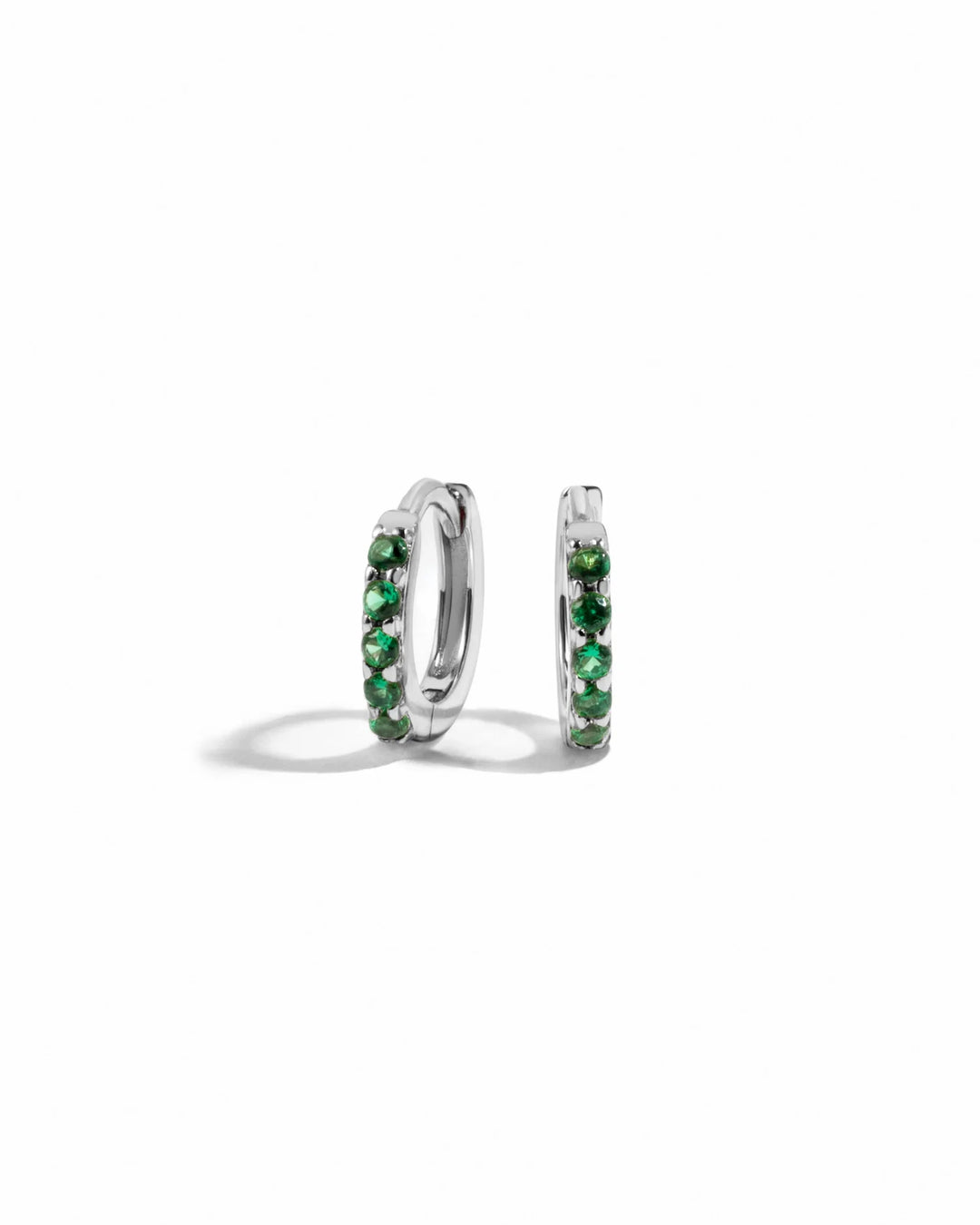 Gemstone Huggies