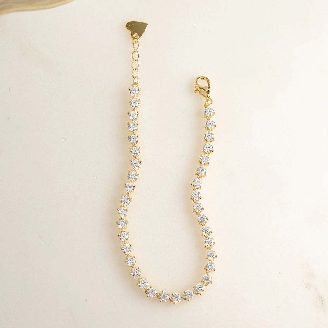 3-Prong Tennis Bracelet
