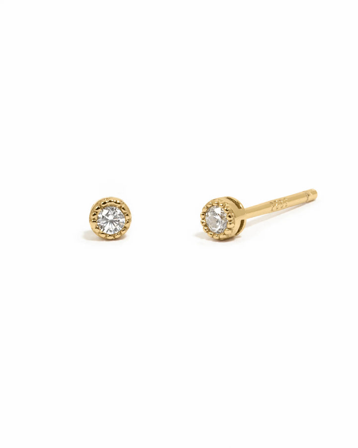 Tiny Diamond Stud