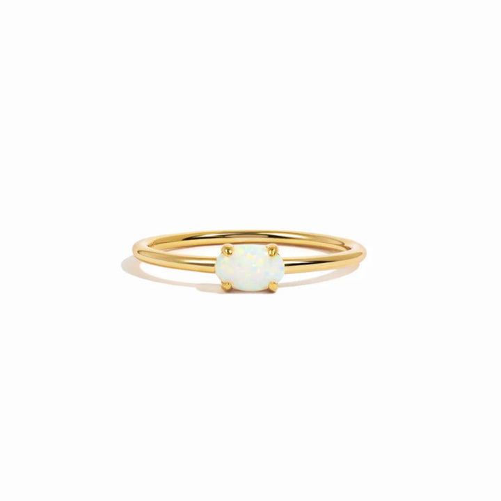 Oval Opal Ring