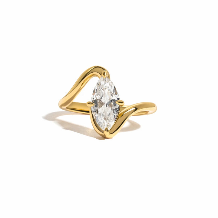 Marquise Swirl Ring