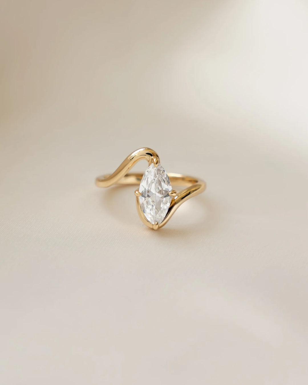 Marquise Swirl Ring