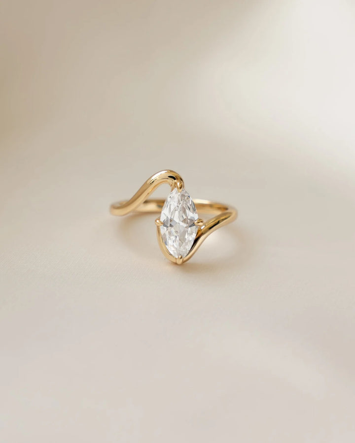 Marquise Swirl Ring
