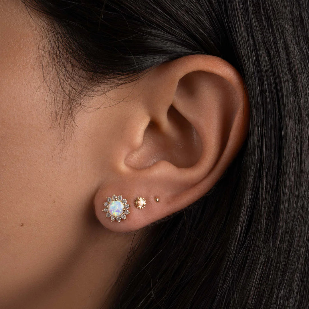 Lora Opal Studs