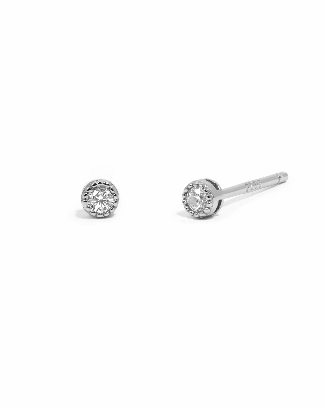 Tiny Diamond Stud