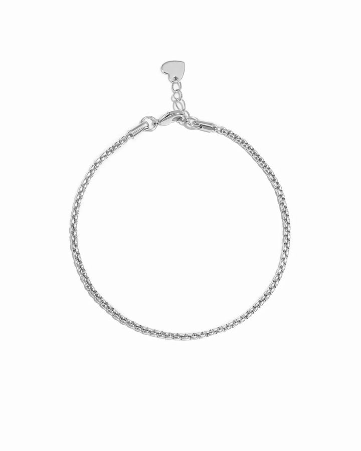 Round Box Chain Bracelet