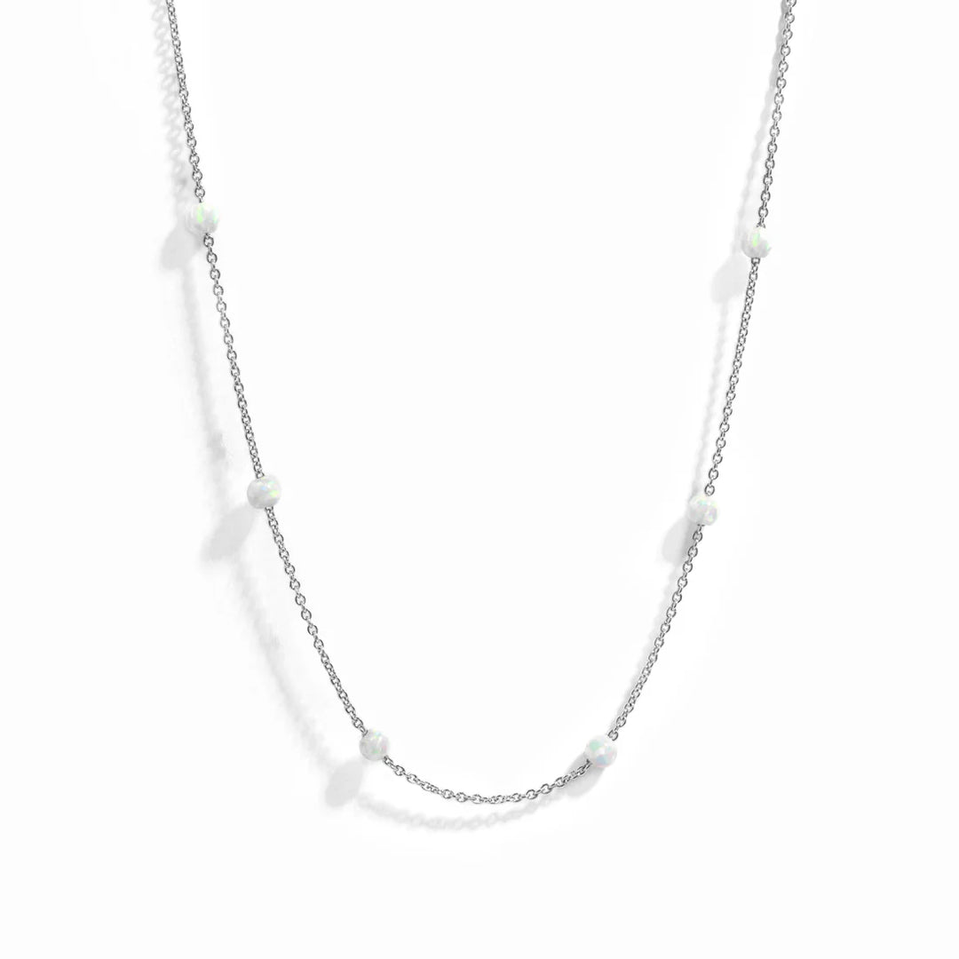 Opal Beaded Necklace