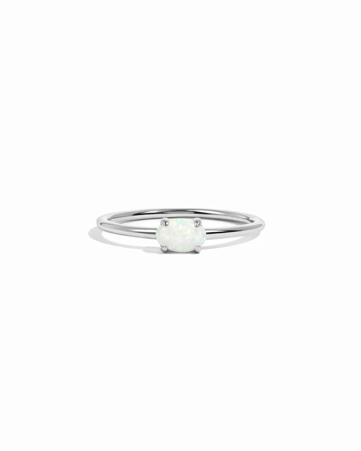 Oval Opal Ring