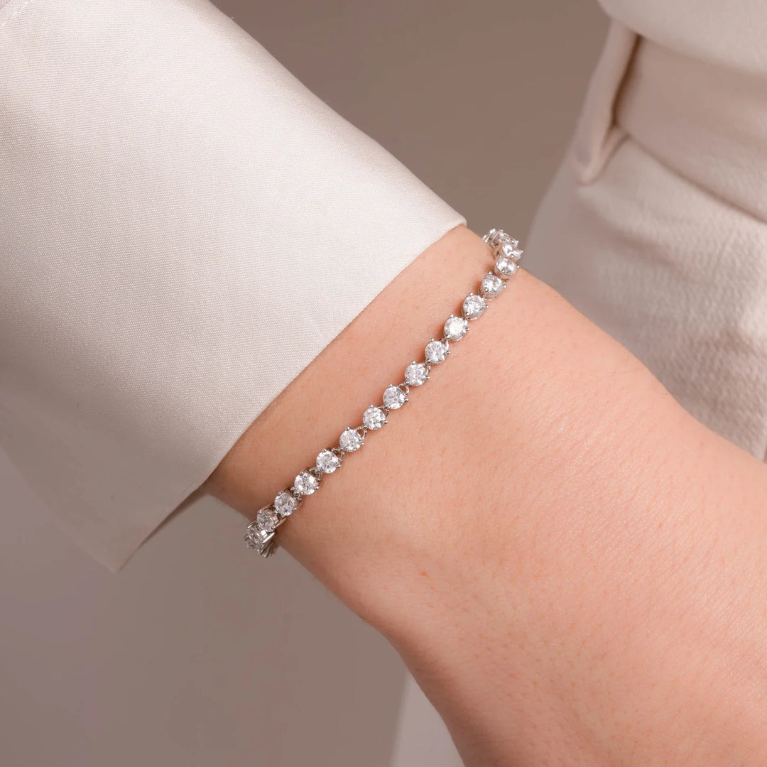 3-Prong Tennis Bracelet