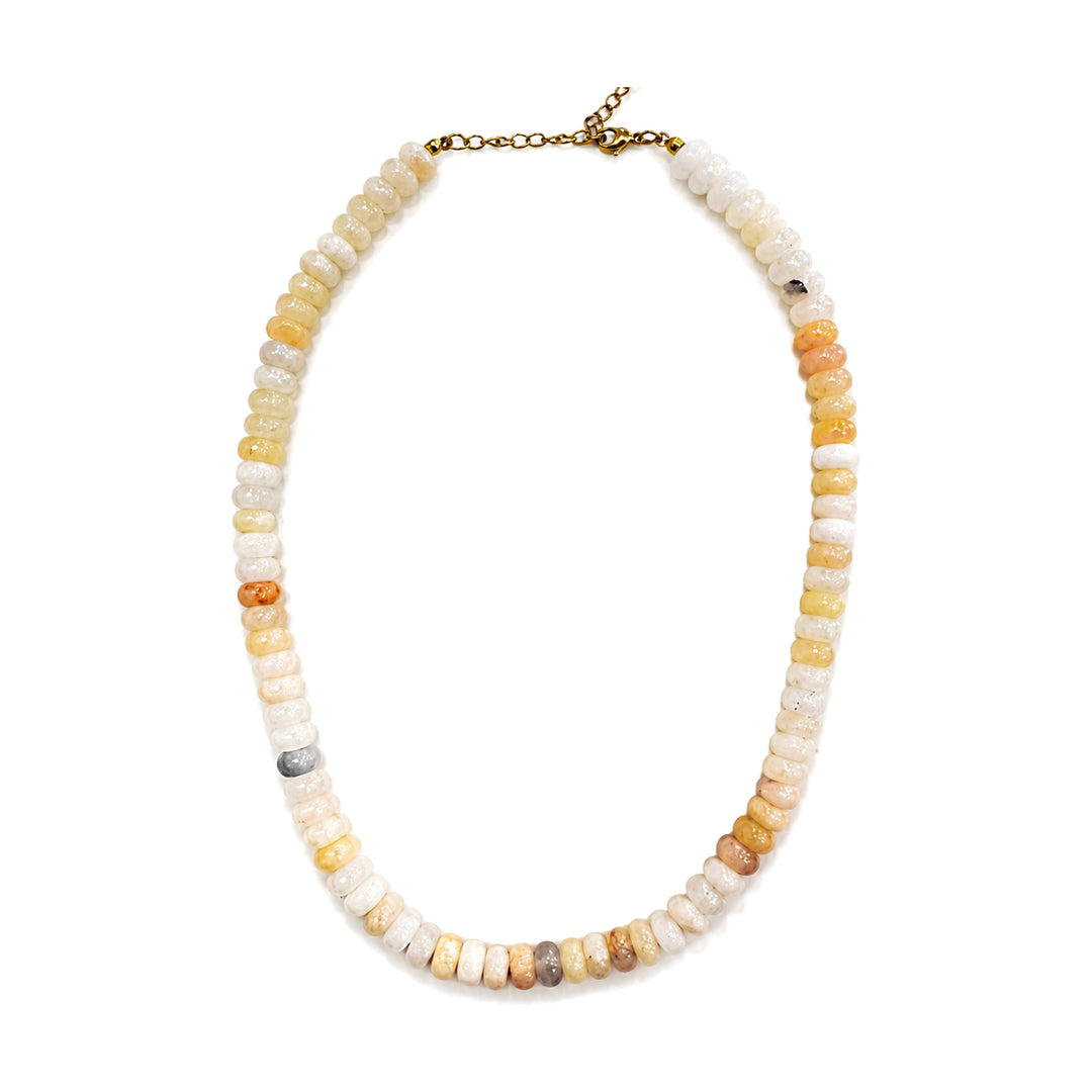 Sandstone Beaded Necklace-Embark Fine Jewelry