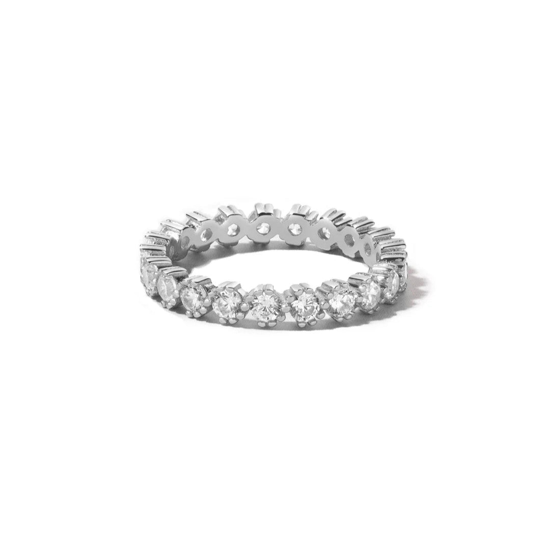 Shared Prong Eternity Ring