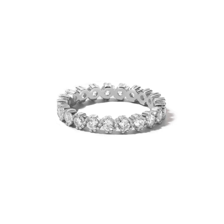 Shared Prong Eternity Ring