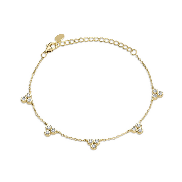 Triple Cluster Station Bracelet