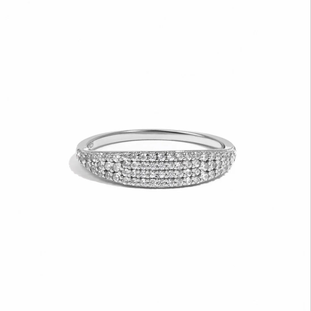 Pave Signet Ring