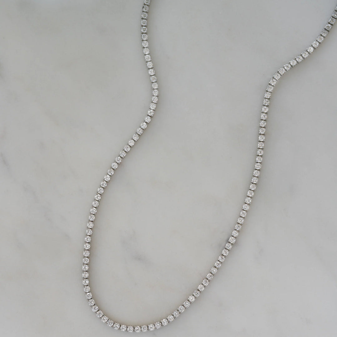 2mm Tennis Necklace