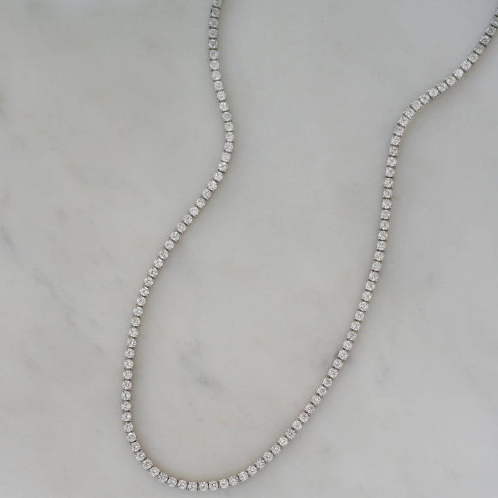 2mm Tennis Necklace