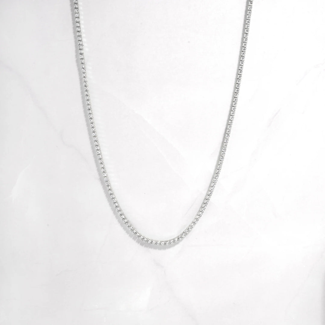 2mm Tennis Necklace