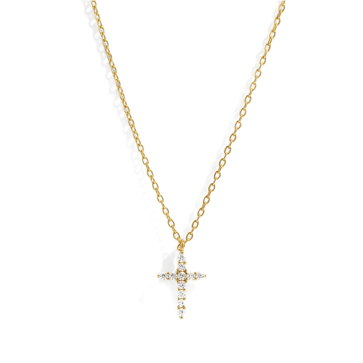 Simple Cross Necklace-Embark Fine Jewelry