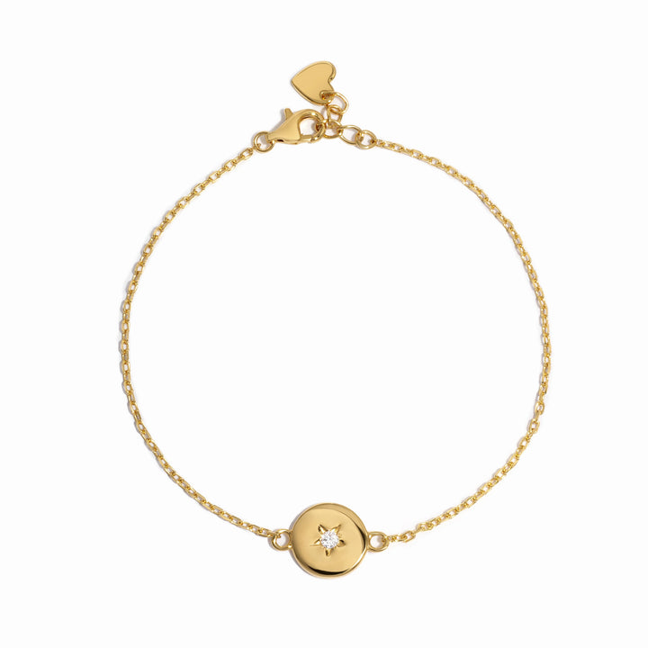 Sunburst Disc Bracelet