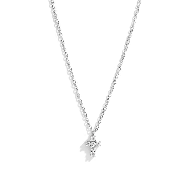 Tiny Cross Necklace-Embark Fine Jewelry