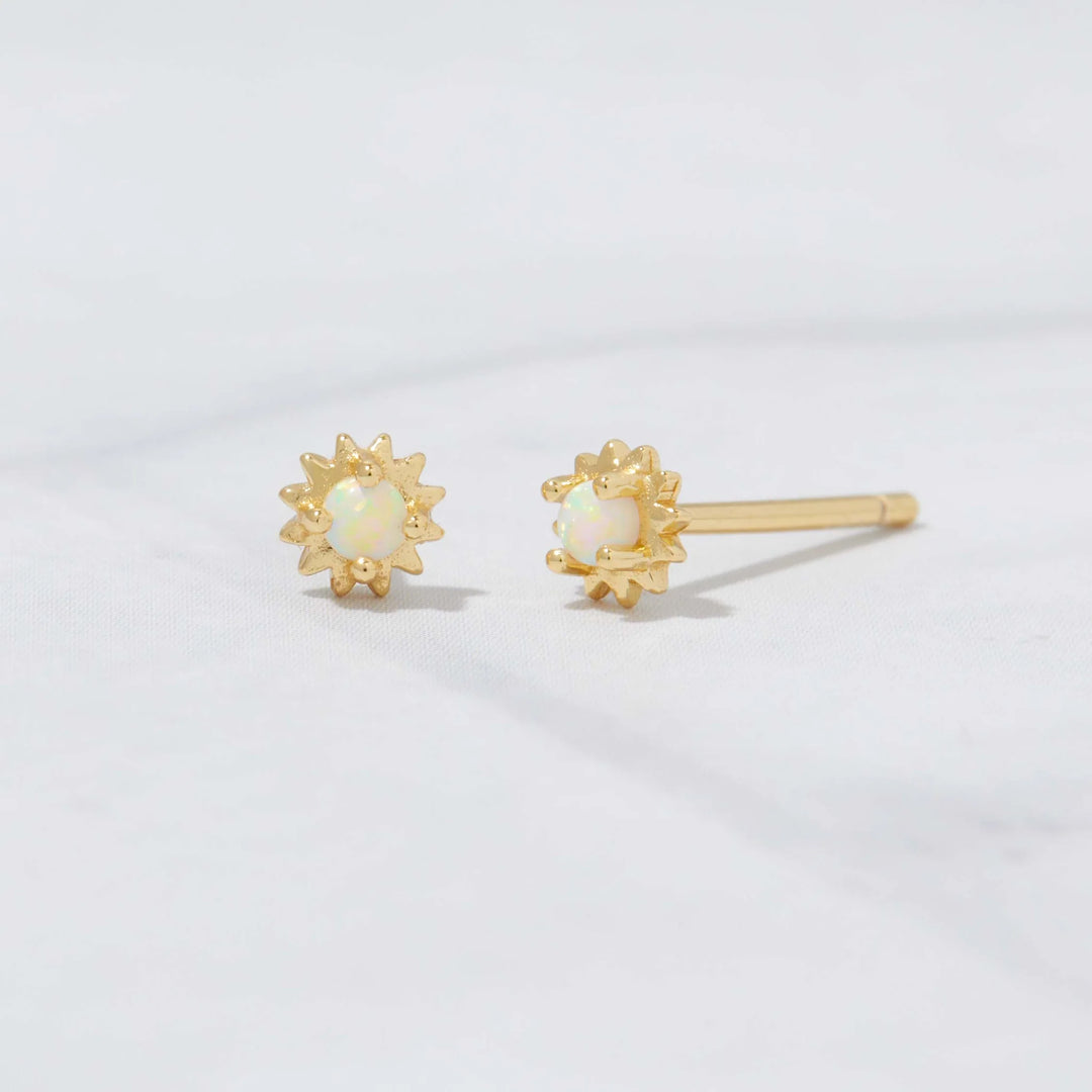 Tiny Sunburst Stud