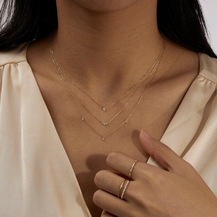 Luella | Floating Diamond Ring