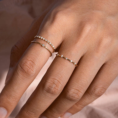Luella | Floating Diamond Ring