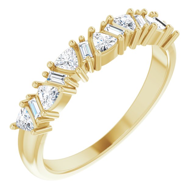 14K 1/2 CTW Natural Diamond Anniversary Band