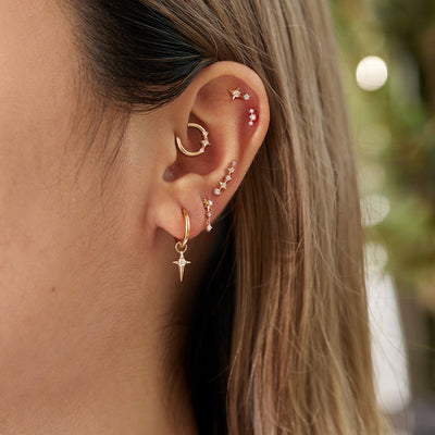 Starlet | Lab Grown Diamond Bar Stud
