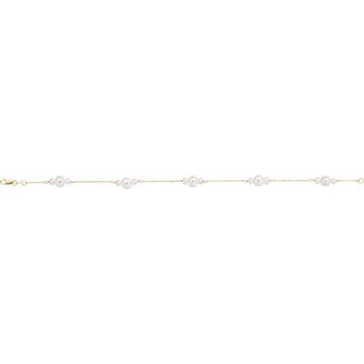14KY Freshwater Cultured Pearl Bracelet