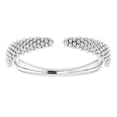 Beaded Claw Ring