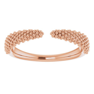 Beaded Claw Ring