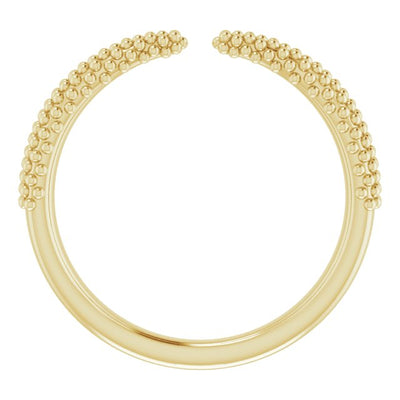 Beaded Claw Ring