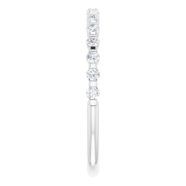 14K 3/8 CTW Natural Diamond Anniversary Band