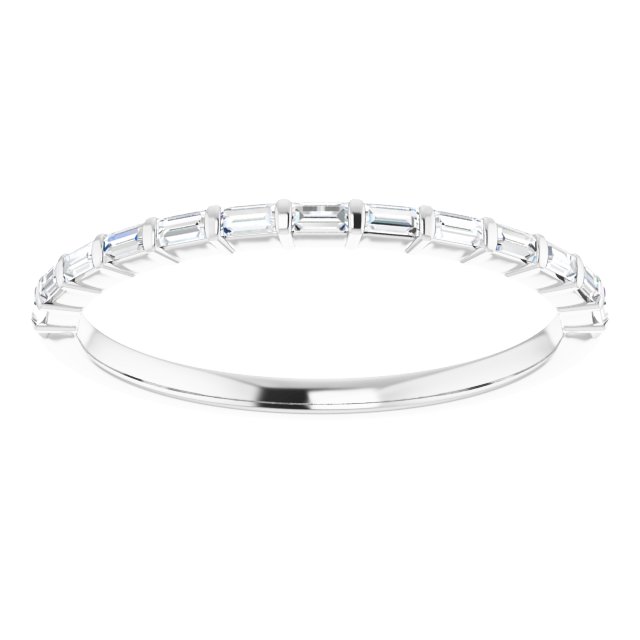 14KW Baguette 1/5 CTW Natural Diamond Band