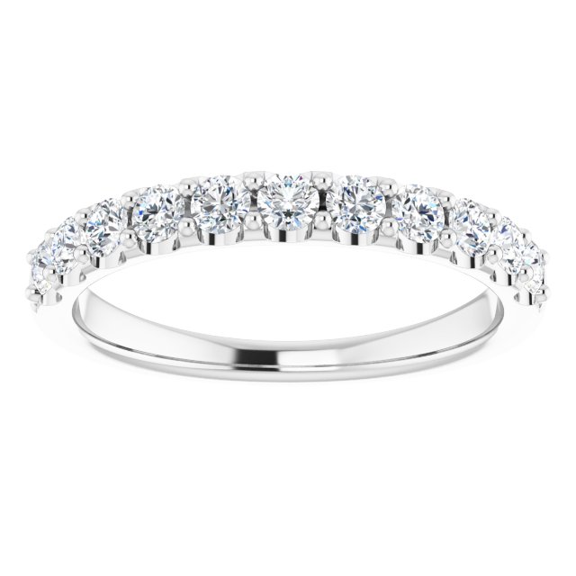 14K 1/2 CTW Diamond Anniversary Band