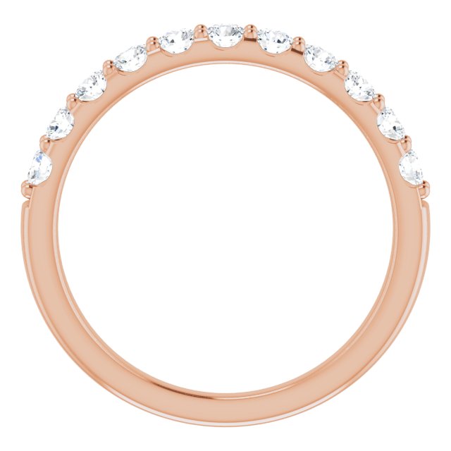 14K 1/2 CTW Diamond Anniversary Band