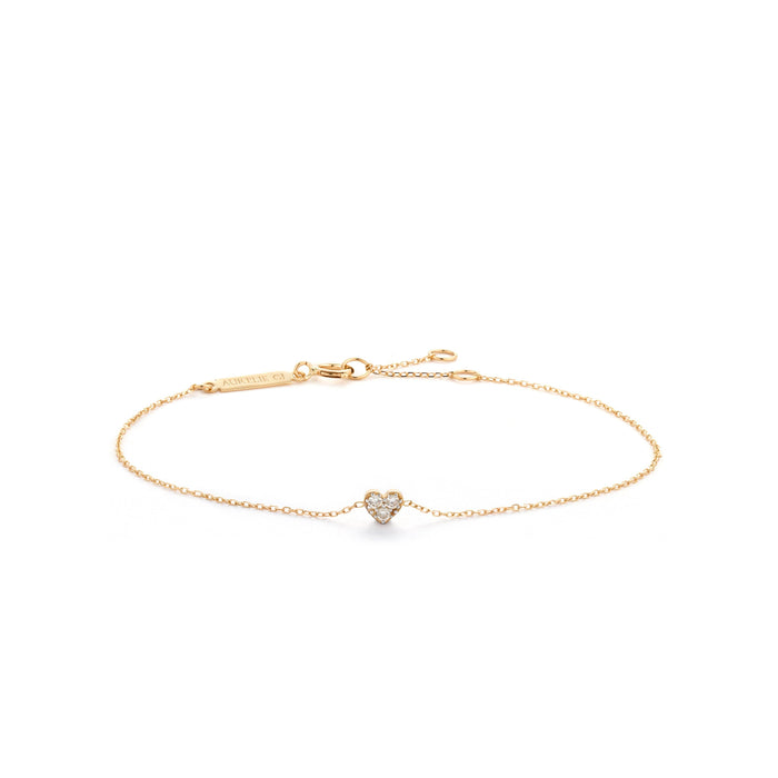 Sophie Diamond Heart Bracelet