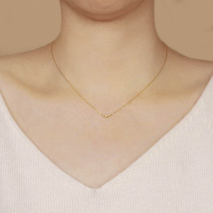 Venus Opal & Diamond Necklace