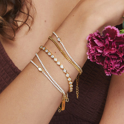 Lily Tennis Bracelet