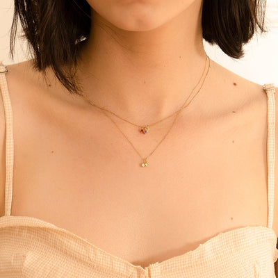 Opal Necklace Charm