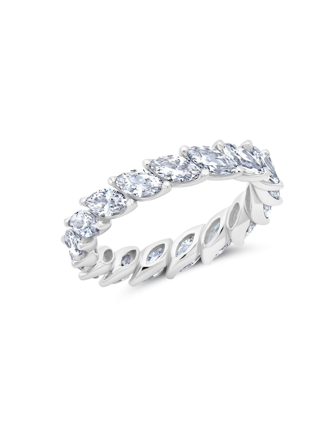 Marquise Eternity Band