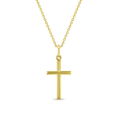 14KY Classic Cross Necklace